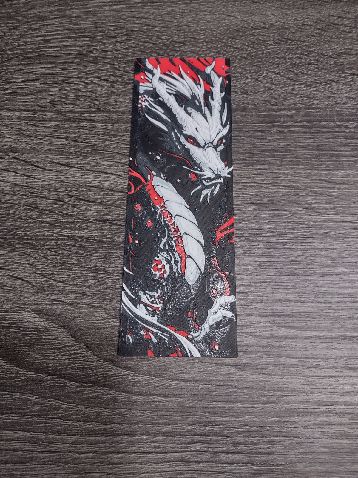 3D Printed Dragon Bookmarks - Fantasy Book Accessories Gift Set (6" x 2")