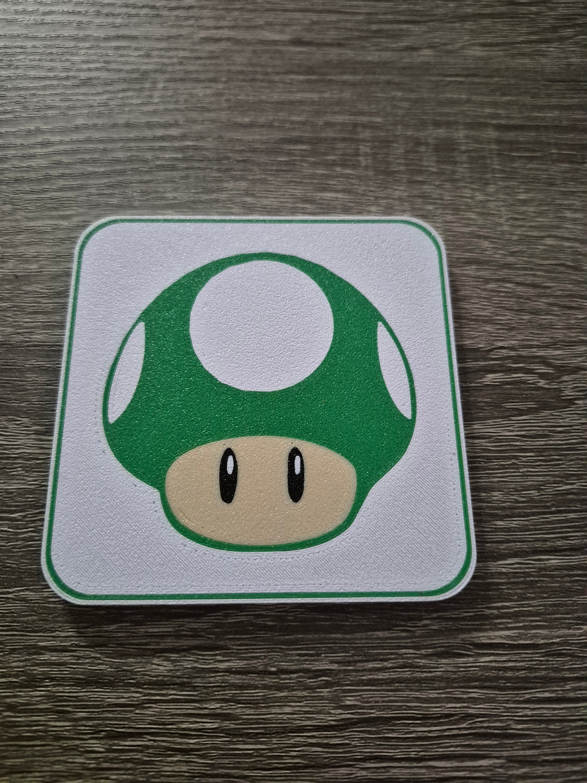 Retro Super Mario Coasters - 3D Printed Gaming Decor & Gamer Gift