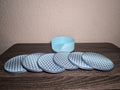 Hexagon Coasters Set - 3D Printed Geometric Drink Coasters for Home & Office