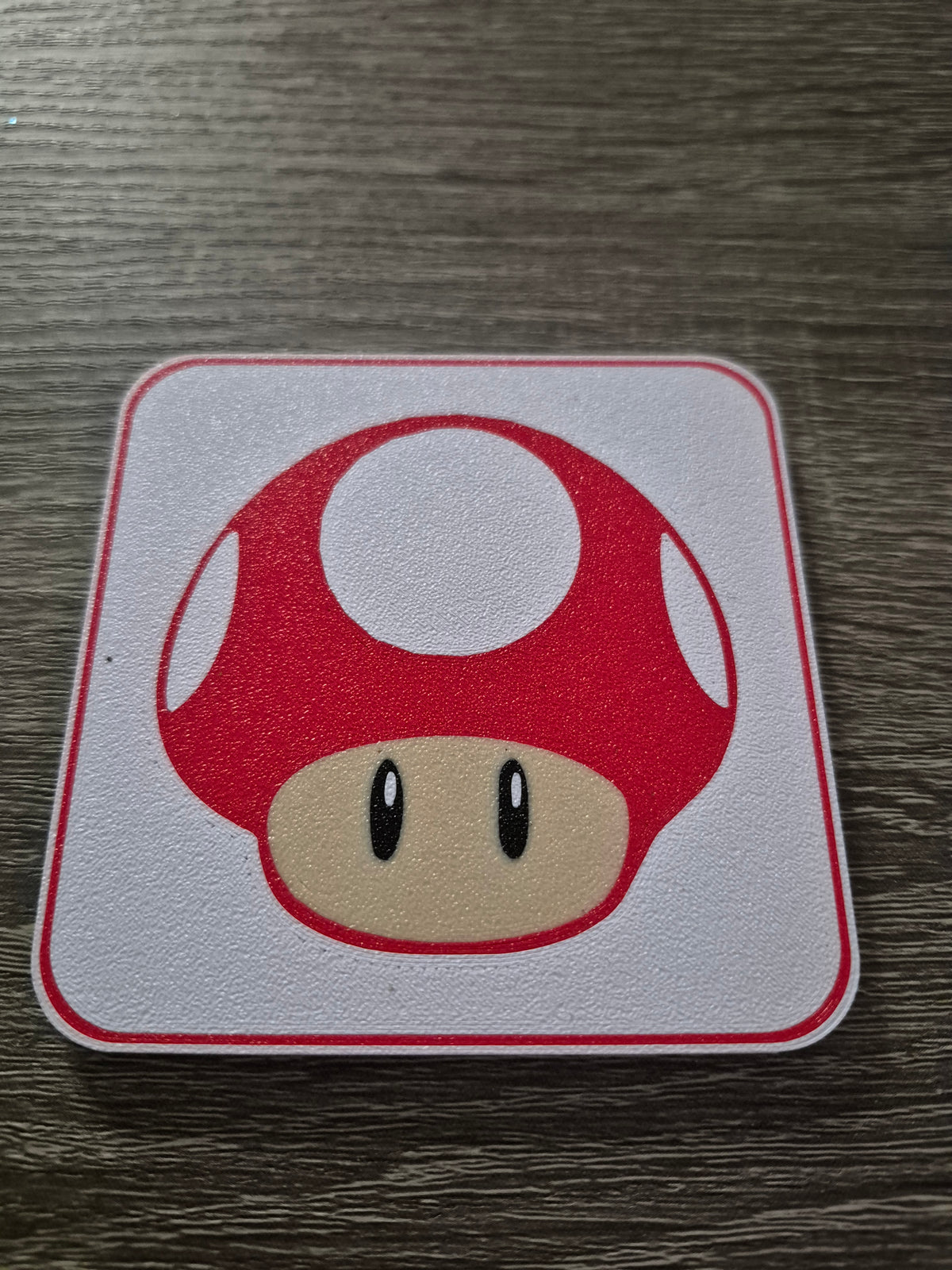 Retro Super Mario Coasters - 3D Printed Gaming Decor & Gamer Gift