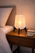 Freya 3D Printed Table Lamp - Modern Desk Lamp for E26/E27 Light Bulbs